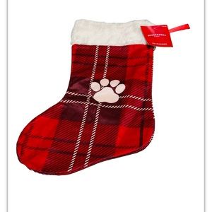 Wondershop Silk Themed Animal Print 12 inches Christmas Stocking.